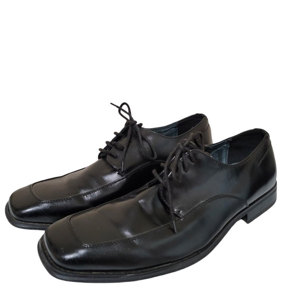 Apt. 9 Men's Black Vegan Leather Dress Shoes 12